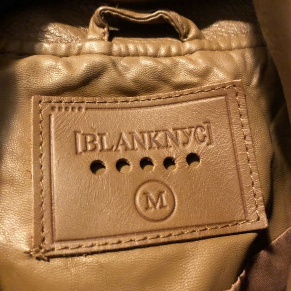 brown leather jacket - Picture 3 of 3